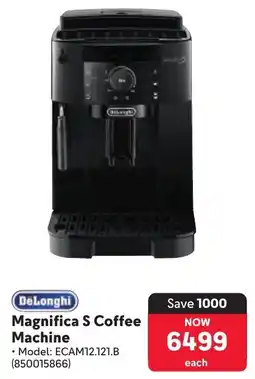 Makro DeLonghi Magnifica S Coffee Machine offer