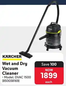 Makro Karcher Wet and Dry Vacuum Cleaner offer