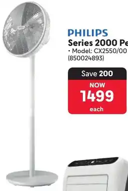 Makro Philips Series 2000 Pedestal Fan offer