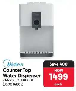 Makro Midea Counter Top Water Dispenser offer