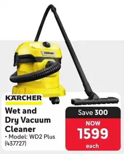 Makro Karcher Wet and Dry Vacuum Cleaner offer