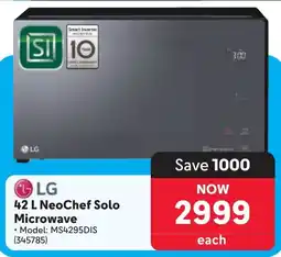Makro LG NeoChef Solo Microwave offer
