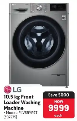 Makro LG Front Loader Washing Machine offer