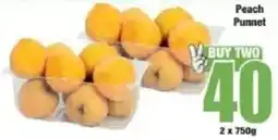 Boxer Peach Punnet offer