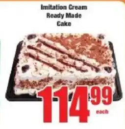 Boxer Imitation Cream Ready Made Cake offer