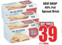 Boxer DEW DROP 40% Fat Spread Brick offer
