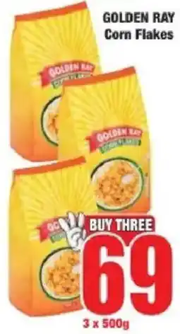 Boxer GOLDEN RAY Corn Flakes offer
