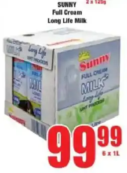 Boxer SUNNY Full Cream Long Life Milk offer