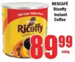 Boxer NESCAFÉ Ricoffy Instant Coffee offer