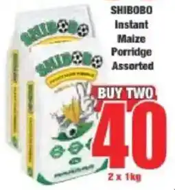 Boxer SHIBOBO Instant Maize Porridge Assorted offer