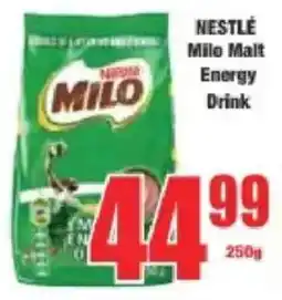 Boxer NESTLÉ Milo Malt Energy Drink offer