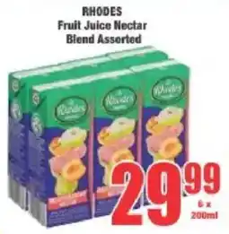 Boxer RHODES Fruit Juice Nectar Blend Assorted offer