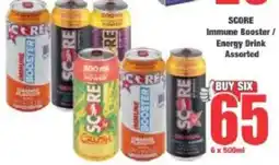 Boxer SCORE Immune Booster/ Energy Drink Assorted offer