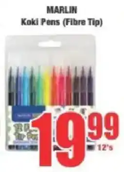 Boxer MARLIN Koki Pens Fibre Tip offer