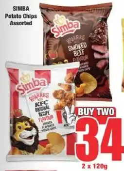 Boxer SIMBA Potato Chips Assorted offer