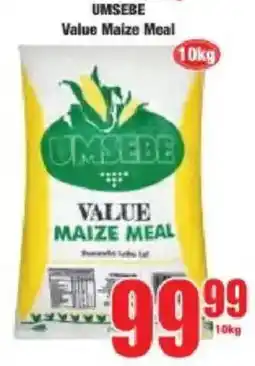 Boxer UMSEBE Value Maize Meal offer