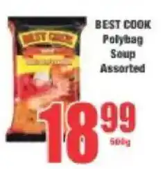 Boxer BEST COOK Polybag Soup Assorted offer
