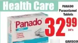 Boxer PANADO Paracetamol Tablets offer