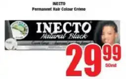 Boxer Inecto Permanent Hair Colour Créme offer