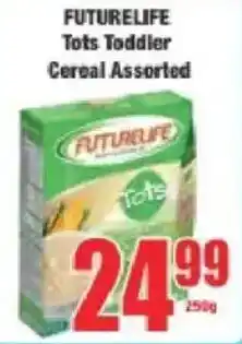 Boxer FUTURELIFE Tots Toddler Cereal Assorted offer