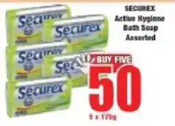 Boxer SECUREX Active Hygiene Bath Soap Assorted offer