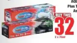 Boxer AQUASMILE Plus Toothpaste Assorted offer