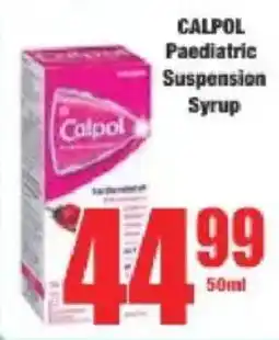 Boxer CALPOL Paediatric Suspension Syrup offer