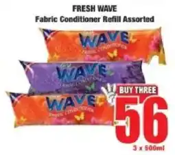 Boxer FRESH WAVE Fabric Conditioner Refill Assorted offer