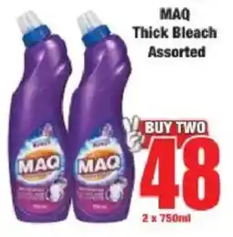 Boxer MAQ Thick Bleach Assorted offer