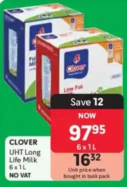 Makro CLOVER UHT Long Life Milk offer