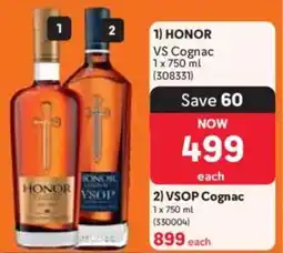 Makro HONOR VSOP Cognac offer