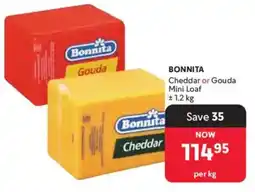 Makro Bonnita Cheddar or Gouda Mini Loaf offer