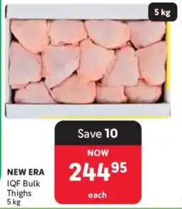 Makro New Era IQF Bulk Thighs offer