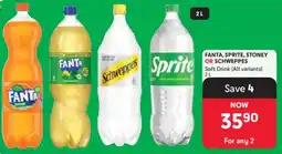 Makro Fanta, sprite, stoney or schweppes soft drink offer