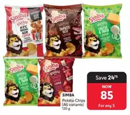 Makro Simba Potato Chips offer