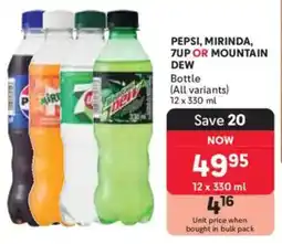Makro Pepsi, mirinda, 7up or mountain dew bottle offer