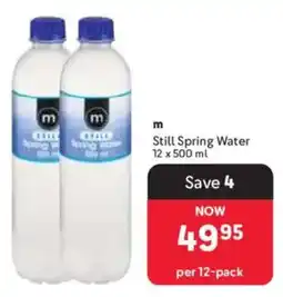 Makro m Still Spring Water offer
