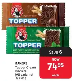 Makro BAKERS Topper Cream Biscuits offer