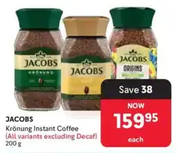 Makro Jacobs Krönung Instant Coffee offer