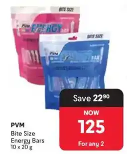 Makro PVM Bite Size Energy Bars offer