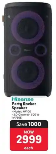 Makro Hisense Party Rocker Speaker offer