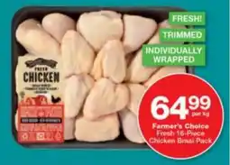Checkers Farmer's Choice Fresh Chicken Braai Pack offer