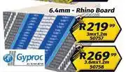K Carrim Ceiling Boards 6.4mm Rhino Board 3m x 1.2m 50757 offer