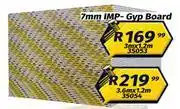 K Carrim Ceiling Boards 7mm Imp Gyp Board 3m x 1.2m 35053 offer