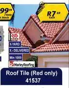 K Carrim Roof Tile (Red Only) 41537 offer