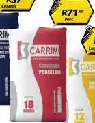 K Carrim Tile Cement Porcelain-20Kg offer