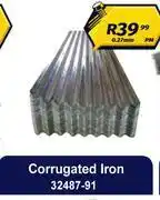 K Carrim Corrugated Iron 0.27mm 32487-91-Per m offer