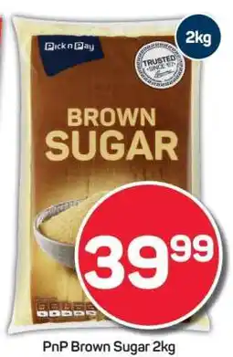 Pick n Pay PnP Brown Sugar 2kg offer