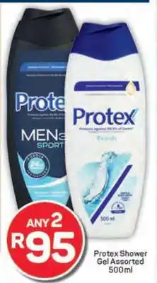 Pick n Pay Protex Shower Gel Assorted 500ml offer