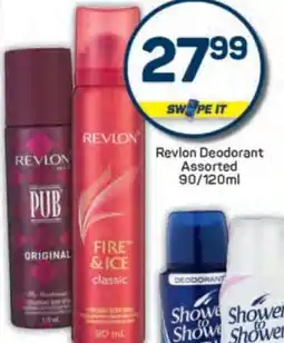 Pick n Pay Revlon Deodorant Assorted 90/120ml offer